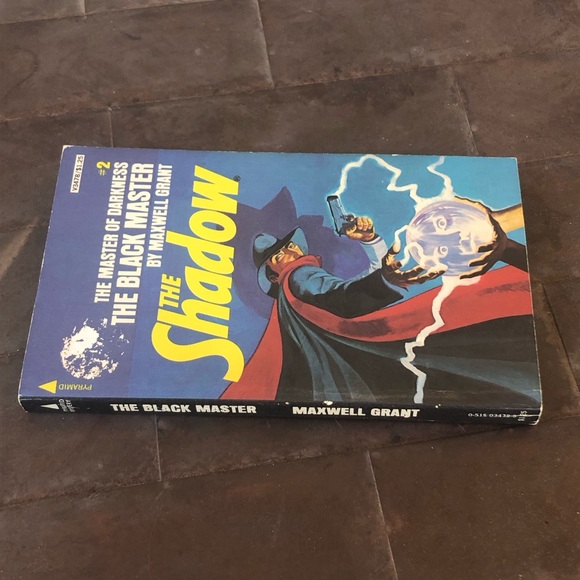 1977 Vintage Book The Shadow #2 The Black Master Maxwell Grant Paperback - Picture 3 of 9